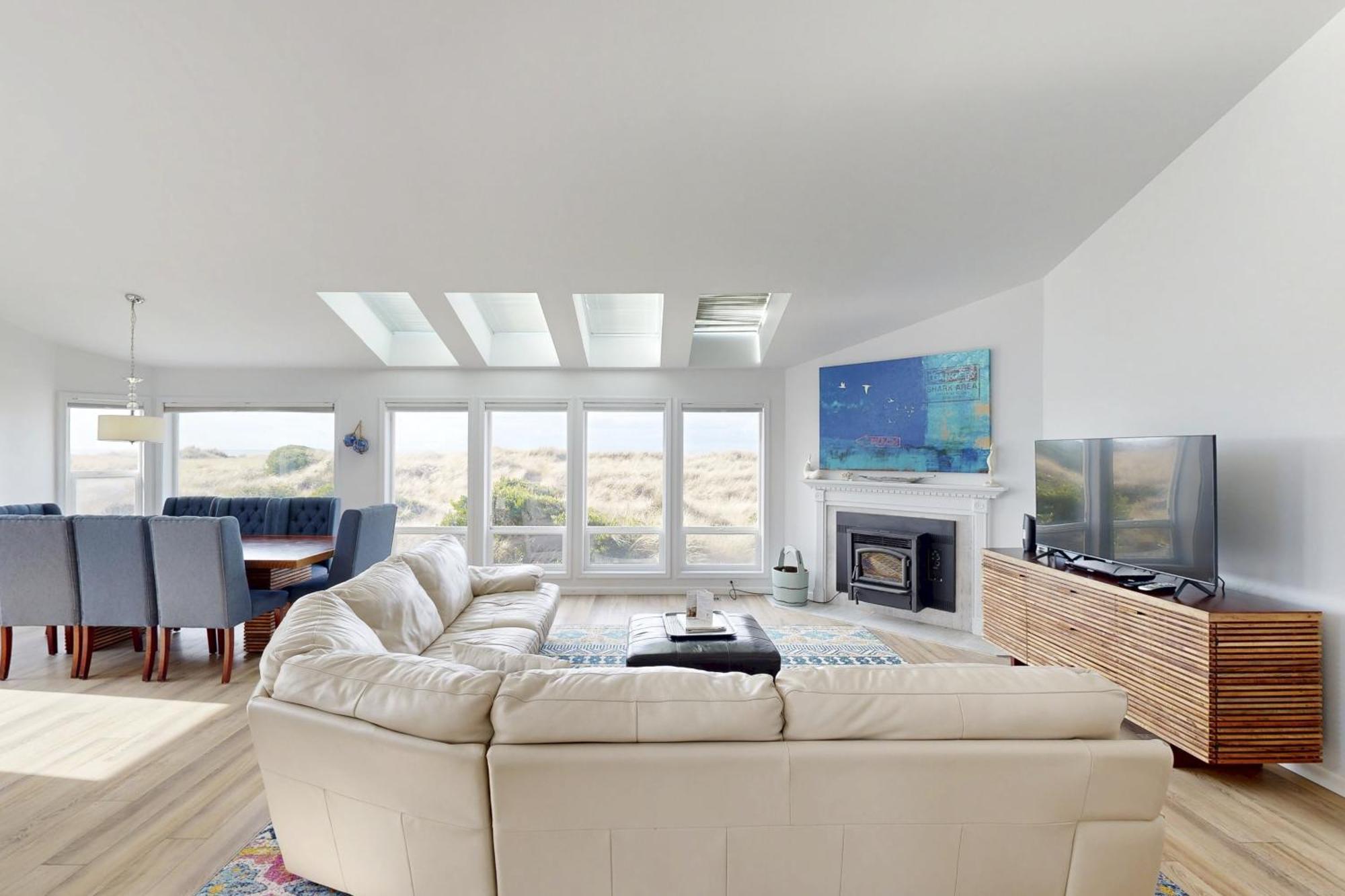 3 Bed 3 Bath Vacation Home In Bayshore Beach Club Waldport Exterior foto